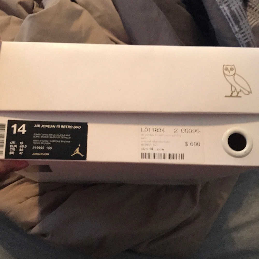 Jordan retro 10 ovo size 14